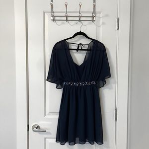 ASOS Formal chrystal Belt Dress. Size 4. New.